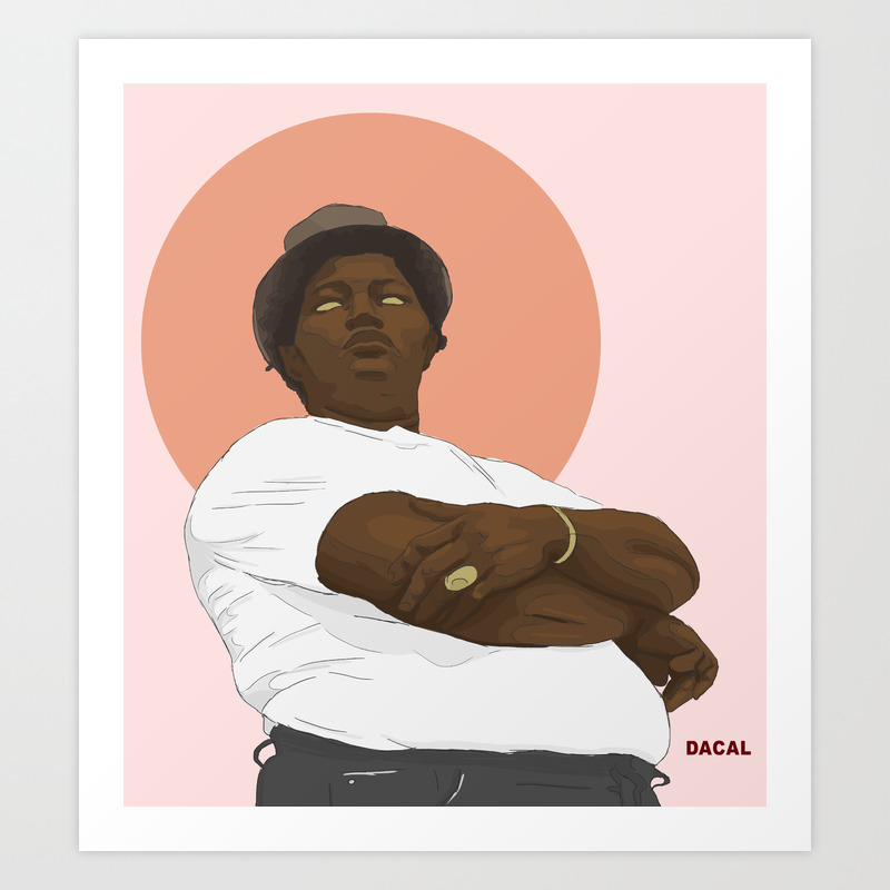 Big Mama Thornton Art Print By Dacal Society6