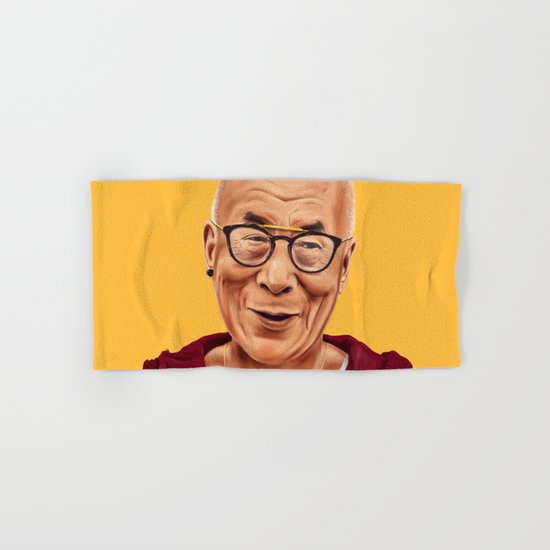 Hipstory - Dalai Lama Hand & Bath Towel