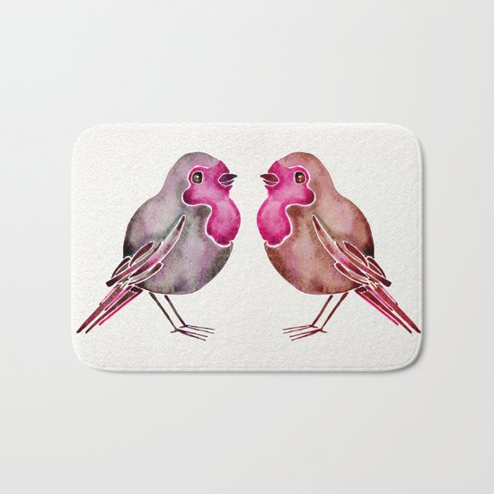 Rosie Birds Bath Mat