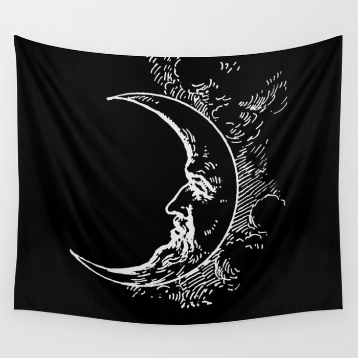Man on the moon tapestry deals