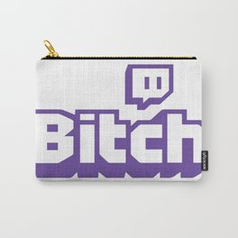 Bitch Tv Carry-All Pouch | Emote, Offlinetv, Twitchlogo, Mood, Lol, Gamers, Gamersgirl, Gracioso, Game, Twitchtvmerch 