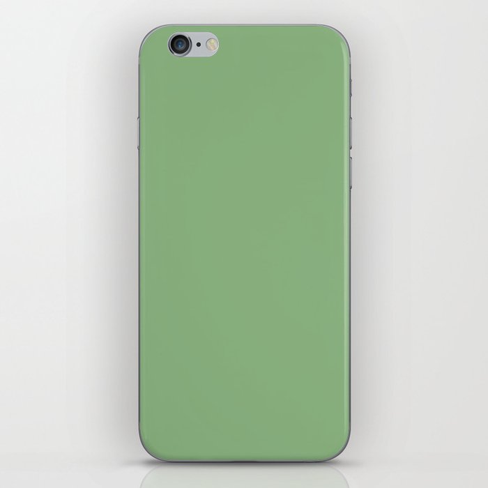 Solid Dark Sea Green Color iPhone Skin by podartist | Society6