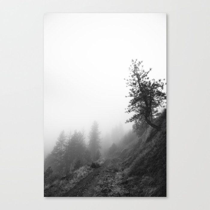 October fog Canvas Print