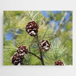 Cluster of Pine Cones Jigsaw Puzzle