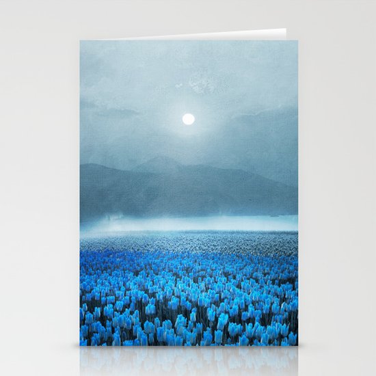 magical Tulips Stationery Cards