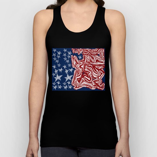 American Flag Unisex Tank Top