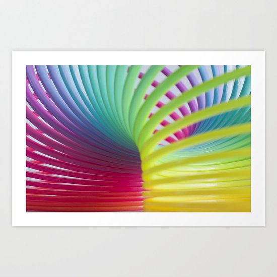 Rainbow Spring 7 Art Print
