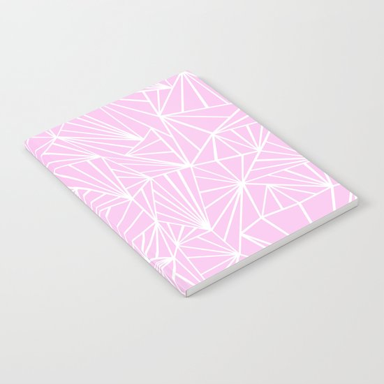 Ab Fan Pink Notebook