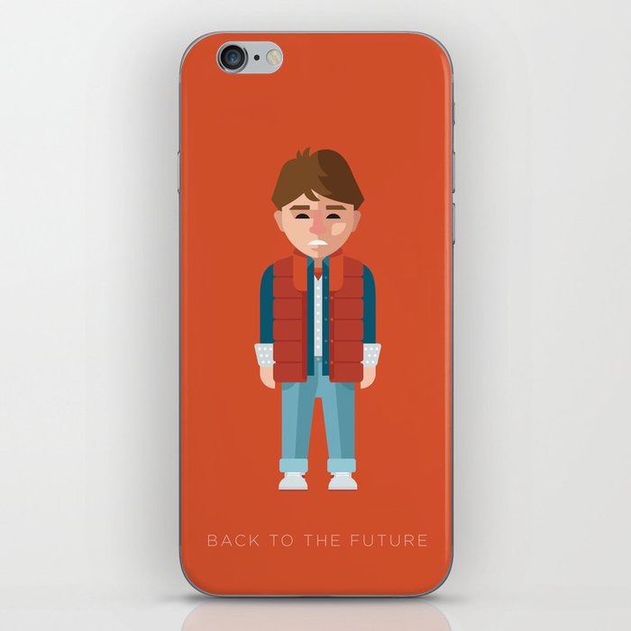 Back to the future iPhone Skin