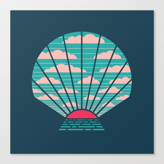 The Birth of Day Canvas Print