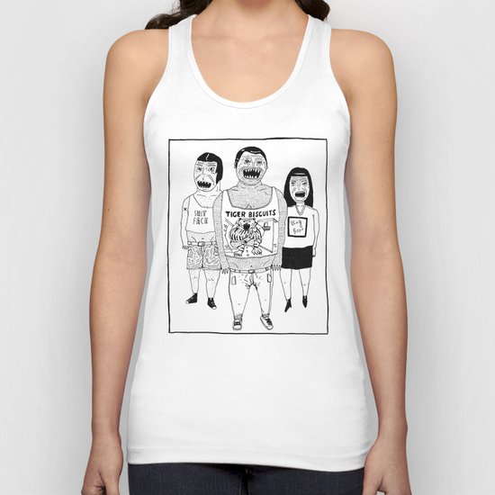 BACK OFF Unisex Tank Top