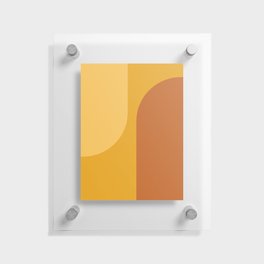 Modern Minimal Arch Abstract LXXII Floating Acrylic Print