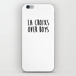 La Croixs Over Boys iPhone Skin