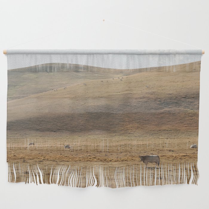 Golden Hour in the Fields | Nature and Landscape Photography Wall Hanging