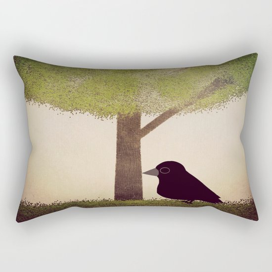 Crow-196 Rectangular Pillow