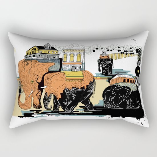 Oiliphants Rectangular Pillow