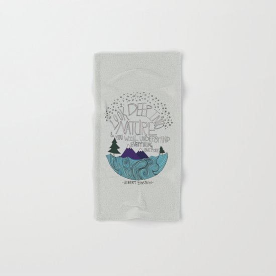 Nature Hand & Bath Towel
