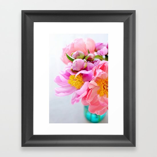 Peonies II Framed Art Print