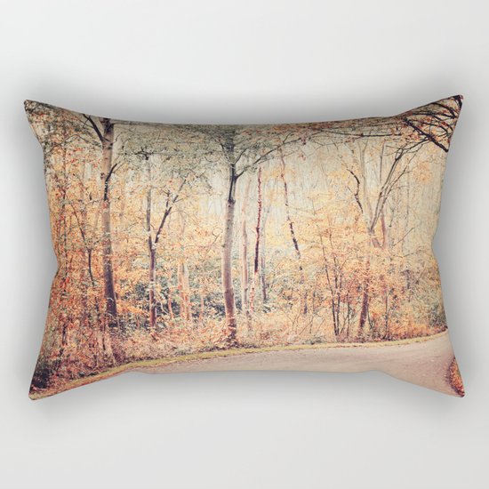 Autumn golden scenery Rectangular Pillow