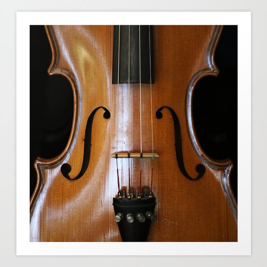 Violin Art Print