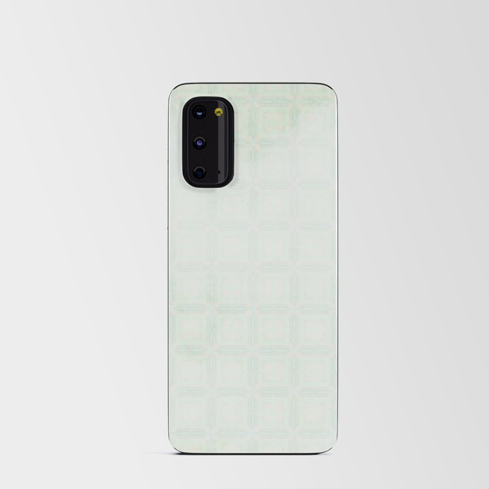 Retro pale green wallpaper Android Card Case