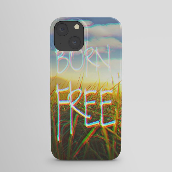 BORN FREE iPhone Case