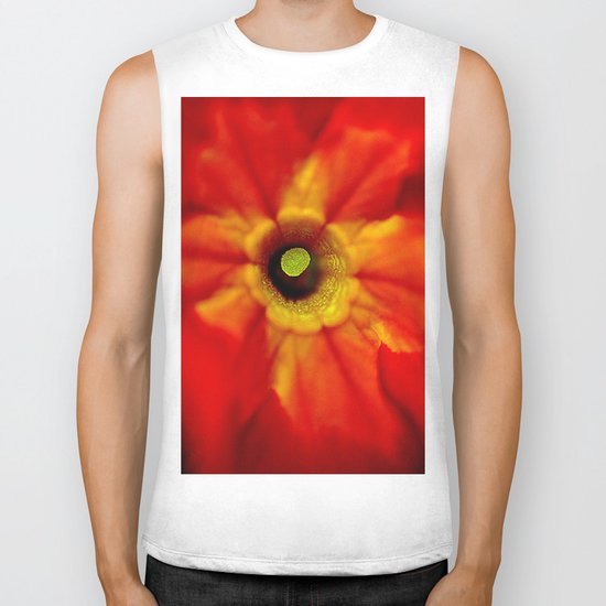 abstract macro Biker Tank