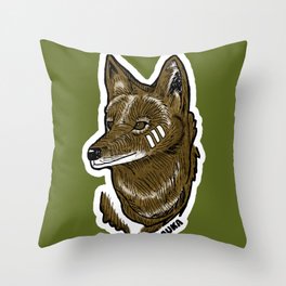 Coyote Throw Pillow