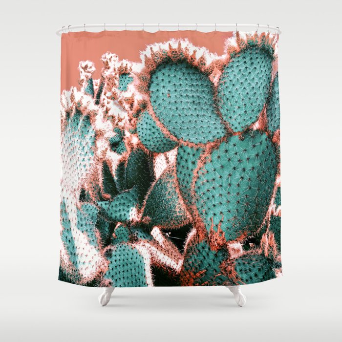 Cactus II Shower Curtain