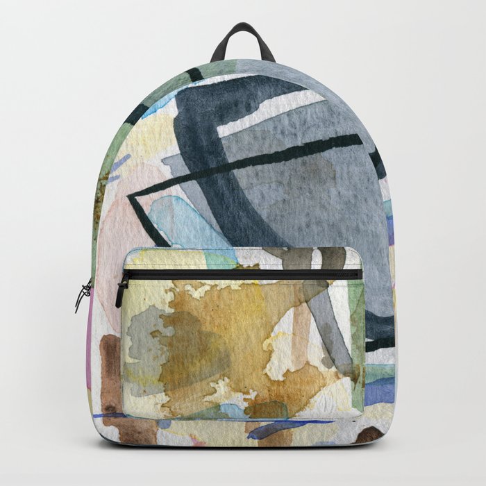 Abstract Watercolor Still Life 1 Backpack By Elenablanco Society6