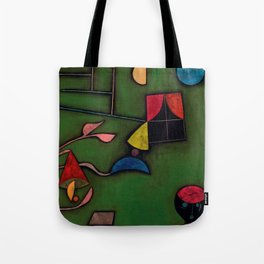 Paul Klee "Pflanze und Fenster Stilleben (Still life with Plant and Window)" Tote Bag