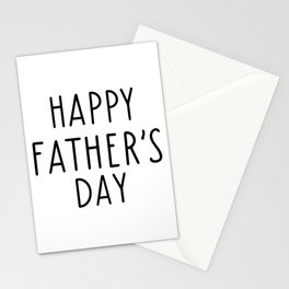 Happy Father's Day Stationery Card