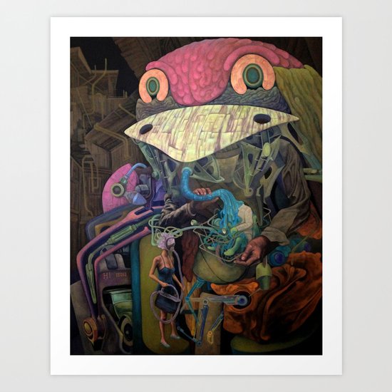 Necropolis Art Print