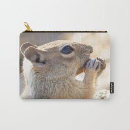 Watercolor Golden-Mantled Ground Squirrel 13, Rock Cut, RMNP, Colorado Carry-All Pouch