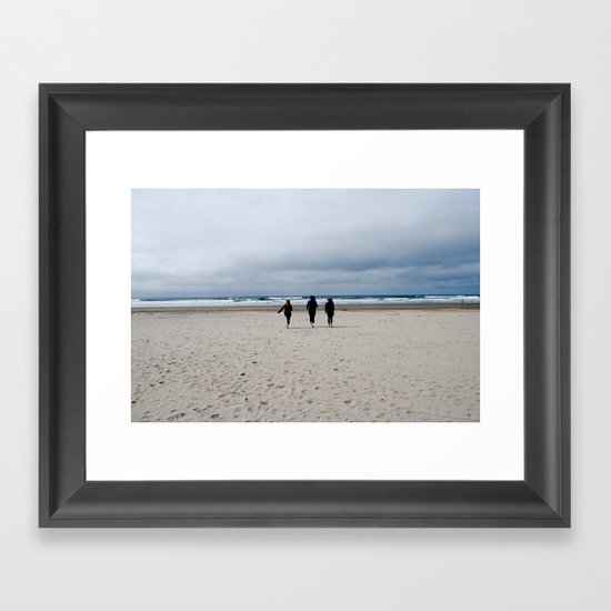 Run Framed Art Print