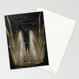 Gold Crown 9 Stationery Cards