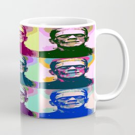 Frankenstein Pop Art Coffee Mug