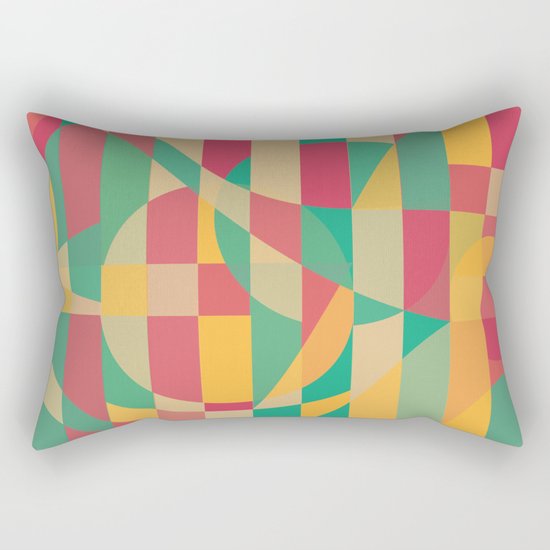 Abstract Graphic Art - Contemporary Music Rectangular Pillow