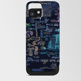 Hollow Knight Map   iPhone Card Case