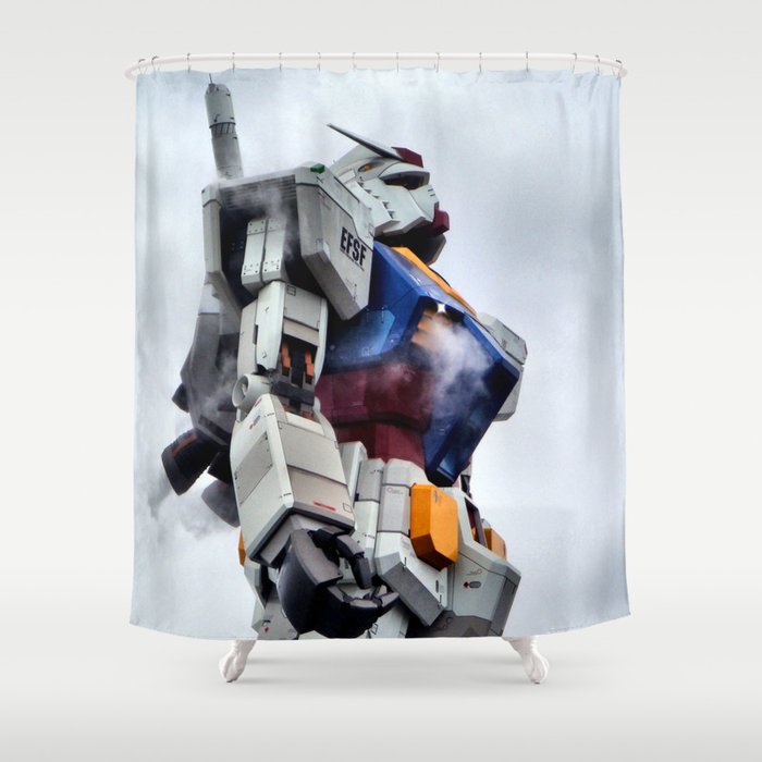 Gundam Pride Shower Curtain