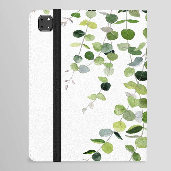 Eucalyptus Watercolor 8 iPad Folio Case