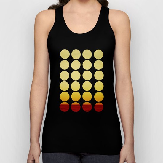 Warm dots Unisex Tank Top