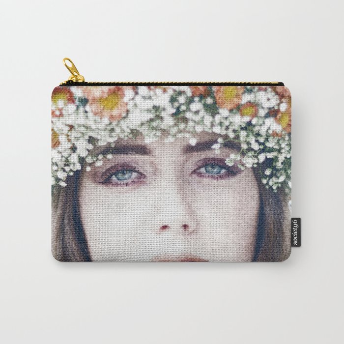 Face flower Carry-All Pouch