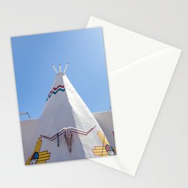 Tepee Curios Route 66 Travel Photography Stationery Card