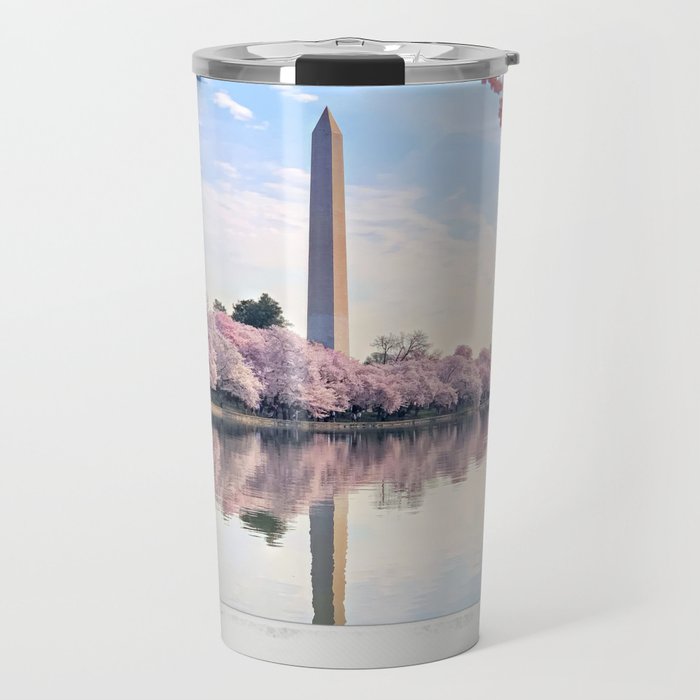 Cherry Blossom in Washington DC Travel Mug