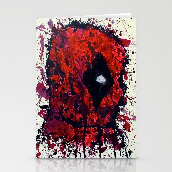 Dead pool Stationery Cards