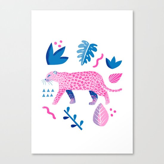 Jungle Cat Canvas Print
