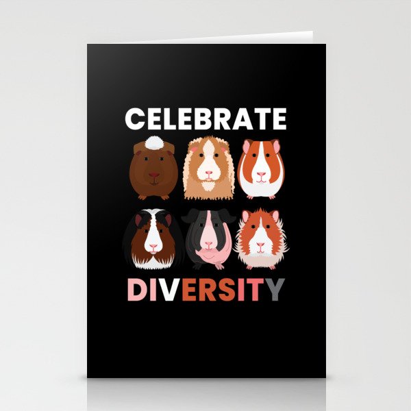 Celebrate Diversity Sweet Stationery Cards
