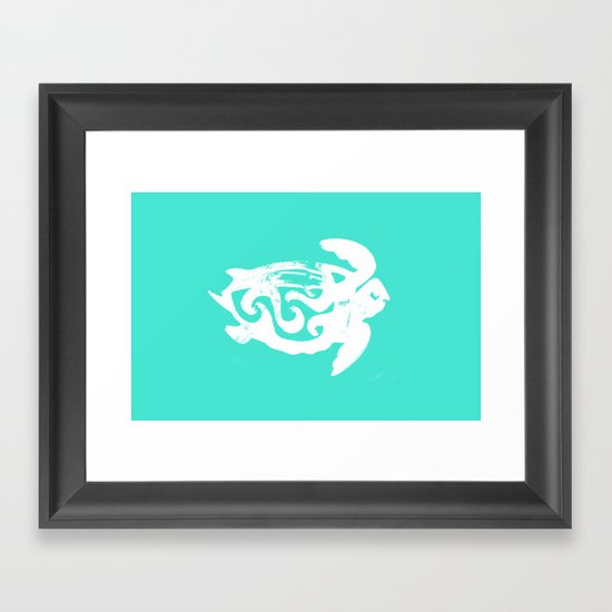 Turtle Framed Art Print