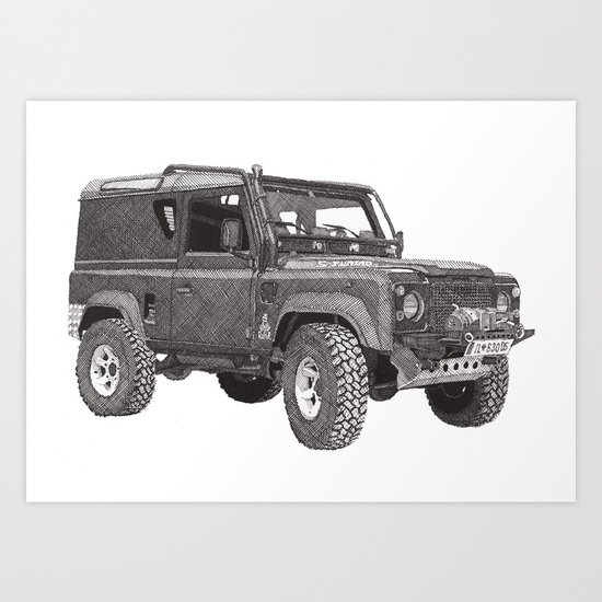 Defender Art Print